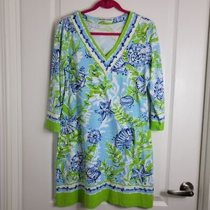 Barbara Gerwit 3/4 Sleeve Dress, Large